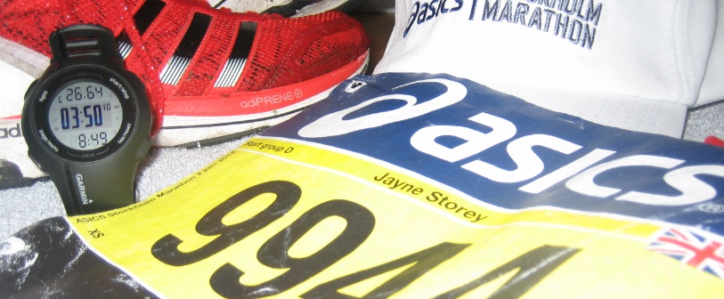 Running the Stockholm Marathon 2012 for Jacobs Well