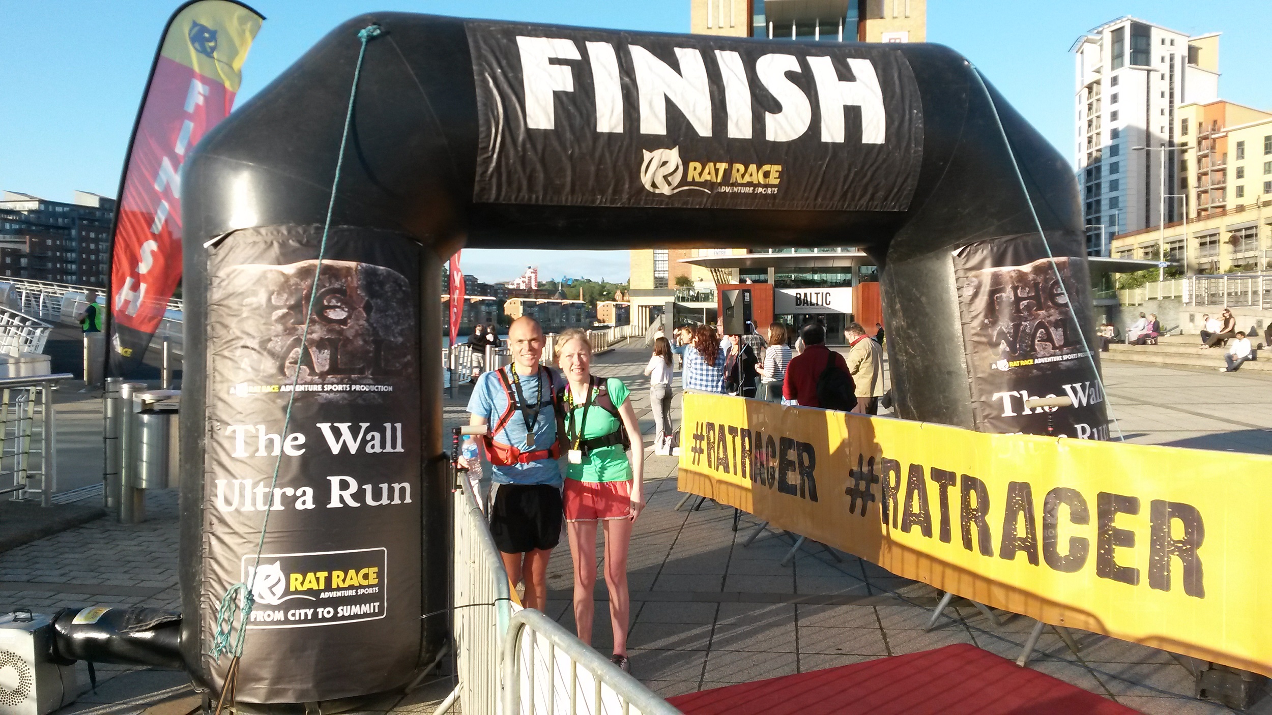 Jayne conquered The Wall!